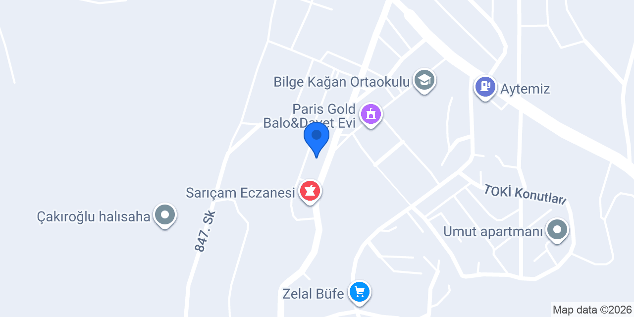 AYZ Gece Dönercisi konumu