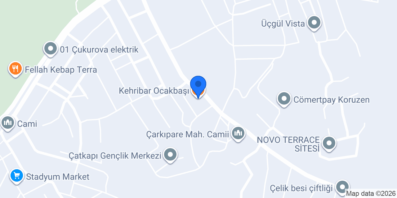 Kehribar Ocakbaşı konumu