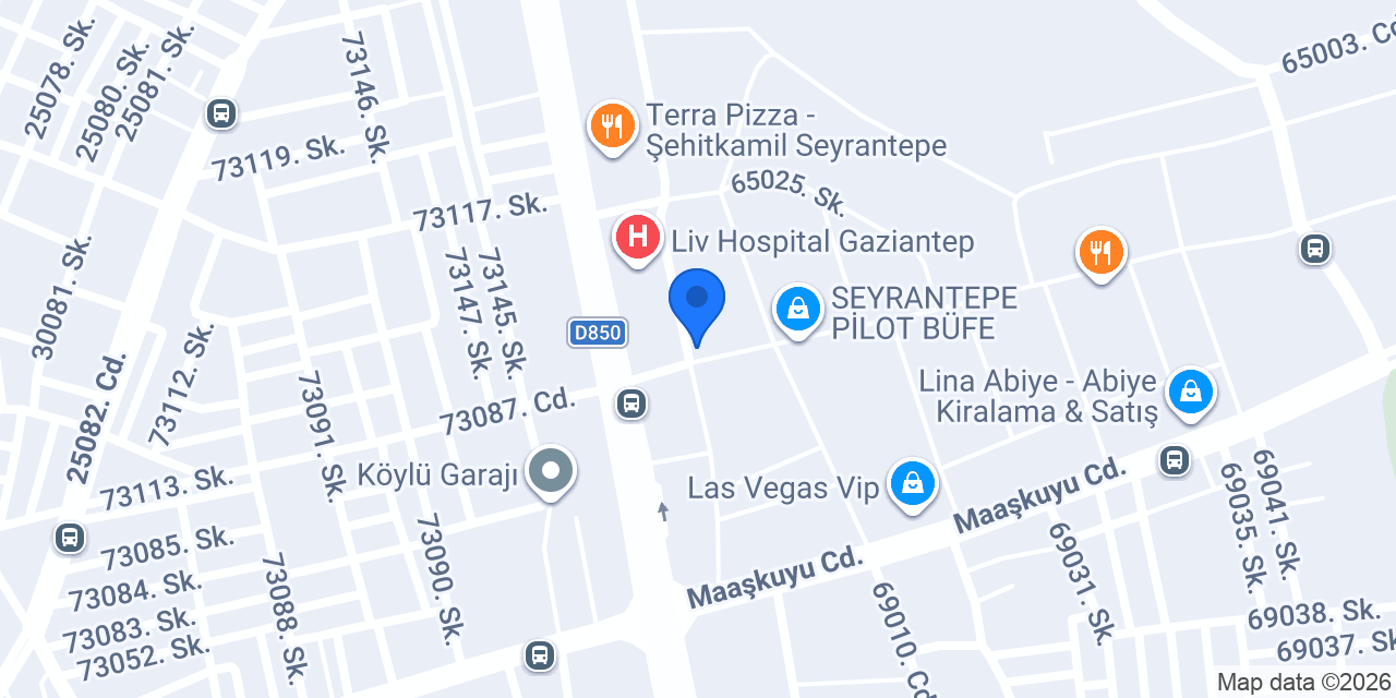 Pera Eczanesi konumu