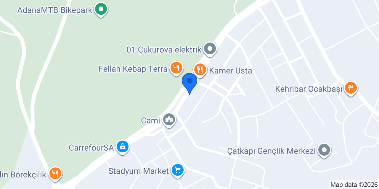 Pakfırın Çarkıpare Şubesi konumu