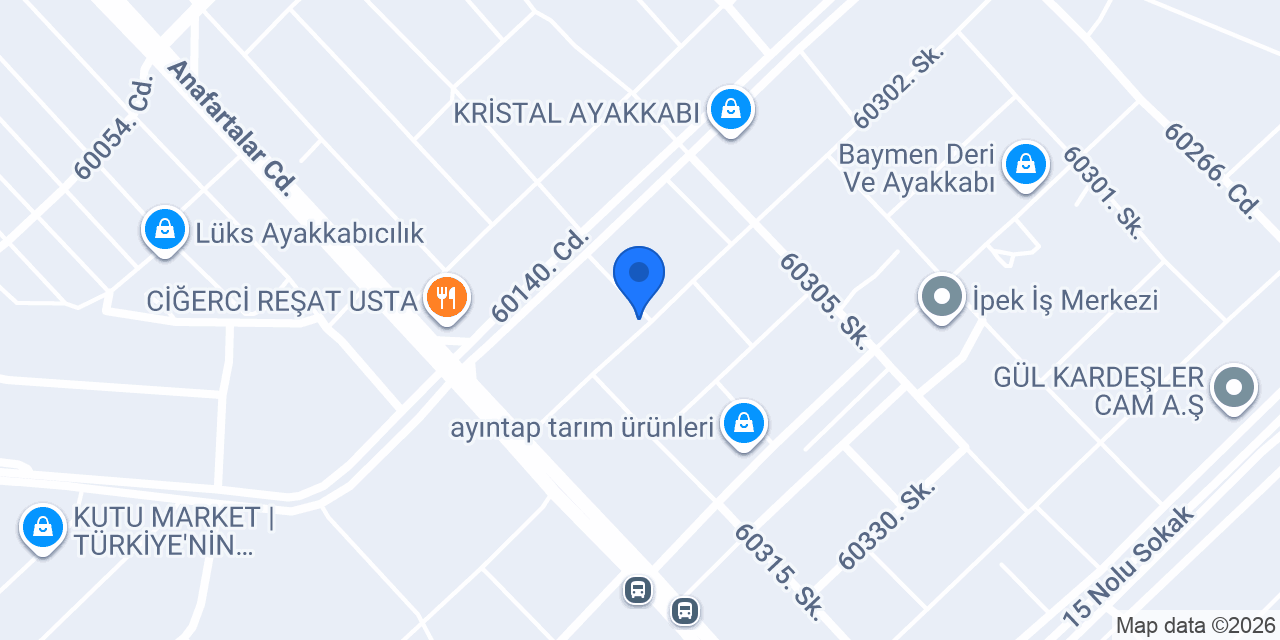 TurkSY Gıda konumu