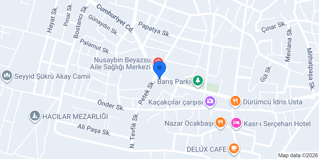 1453 Ottoman Nusaybin konumu