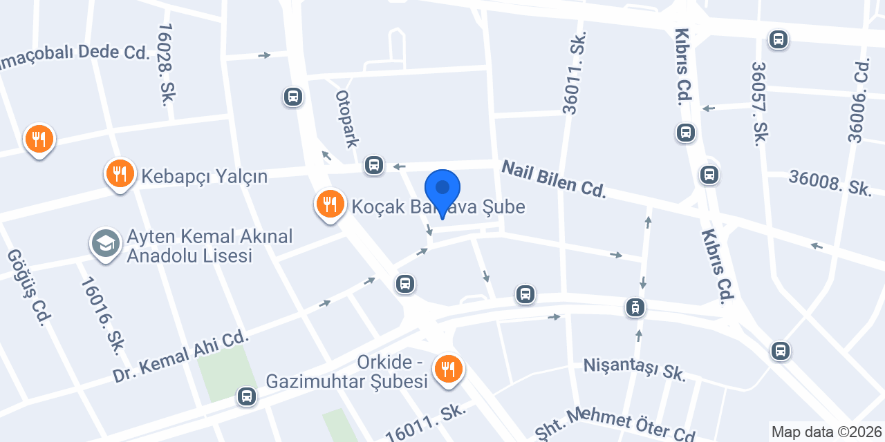 Hasel Sürücü Kursu konumu