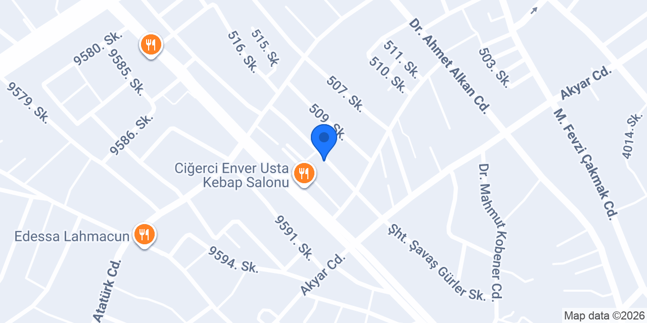 Celal Usta Biftek Tantuni konumu
