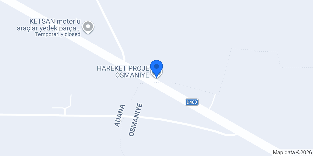 HAREKET PROJE OSMANİYE konumu
