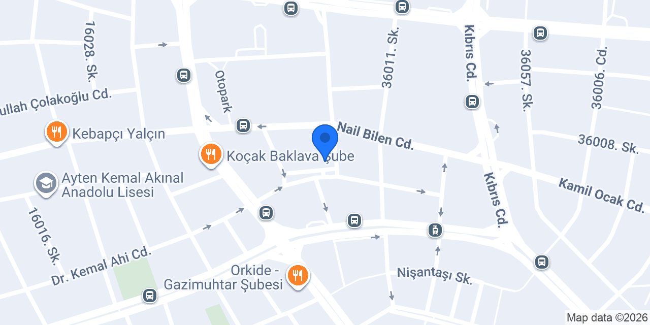 Dürümcü Recep Usta konumu