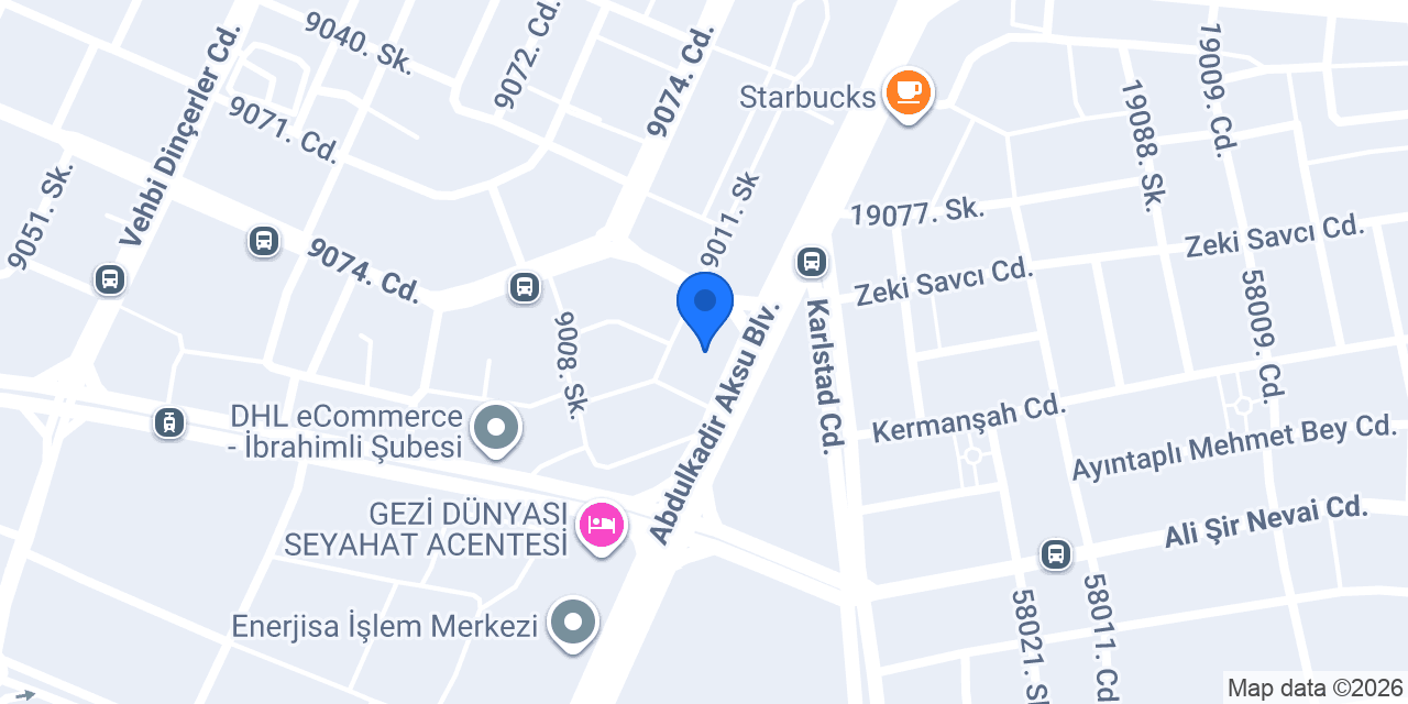 Almila Mobilya Gaziantep konumu