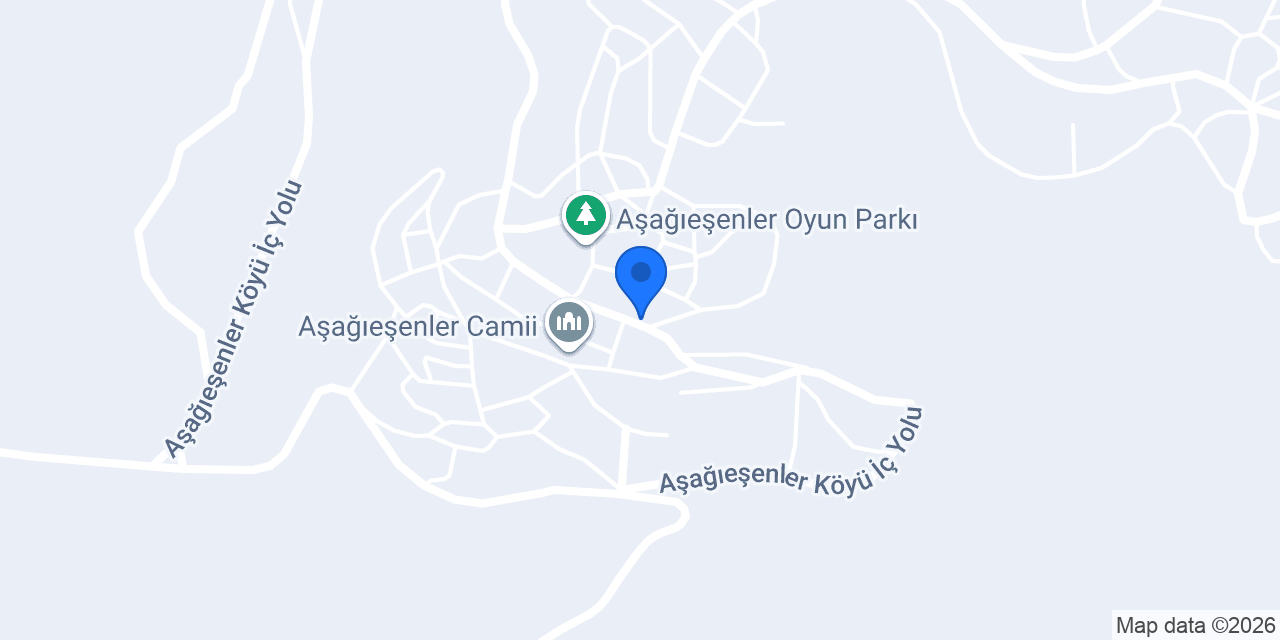 Aşağıeşenler Köyü Muhtarlığı konumu