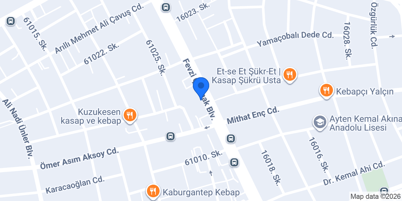 Kuaför Soley konumu