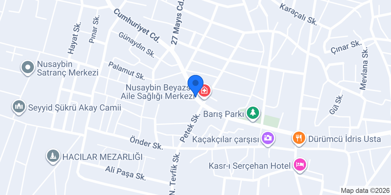 Nurullah Erkek Kuaförü konumu
