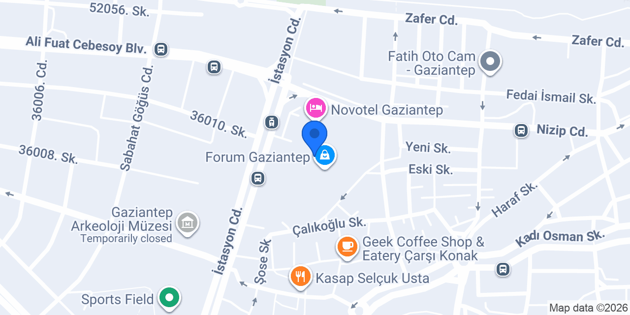 ibis Gaziantep konumu