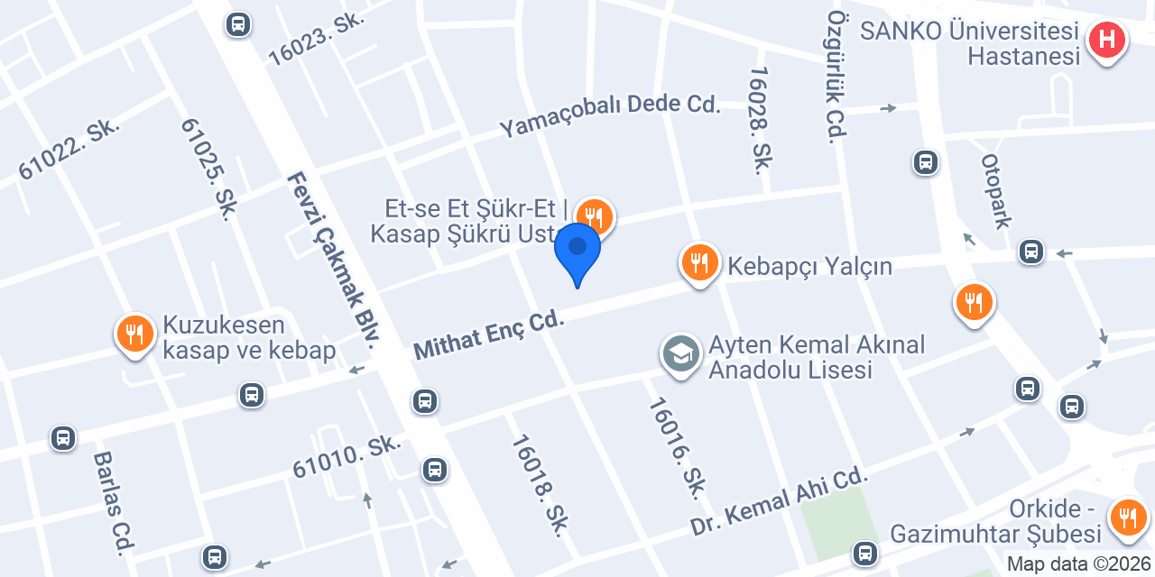 Nursena MARAŞLI Eczanesi konumu
