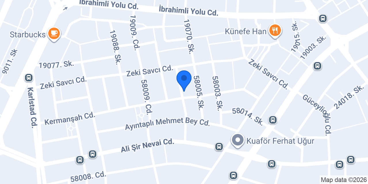 Dev Rent a car konumu