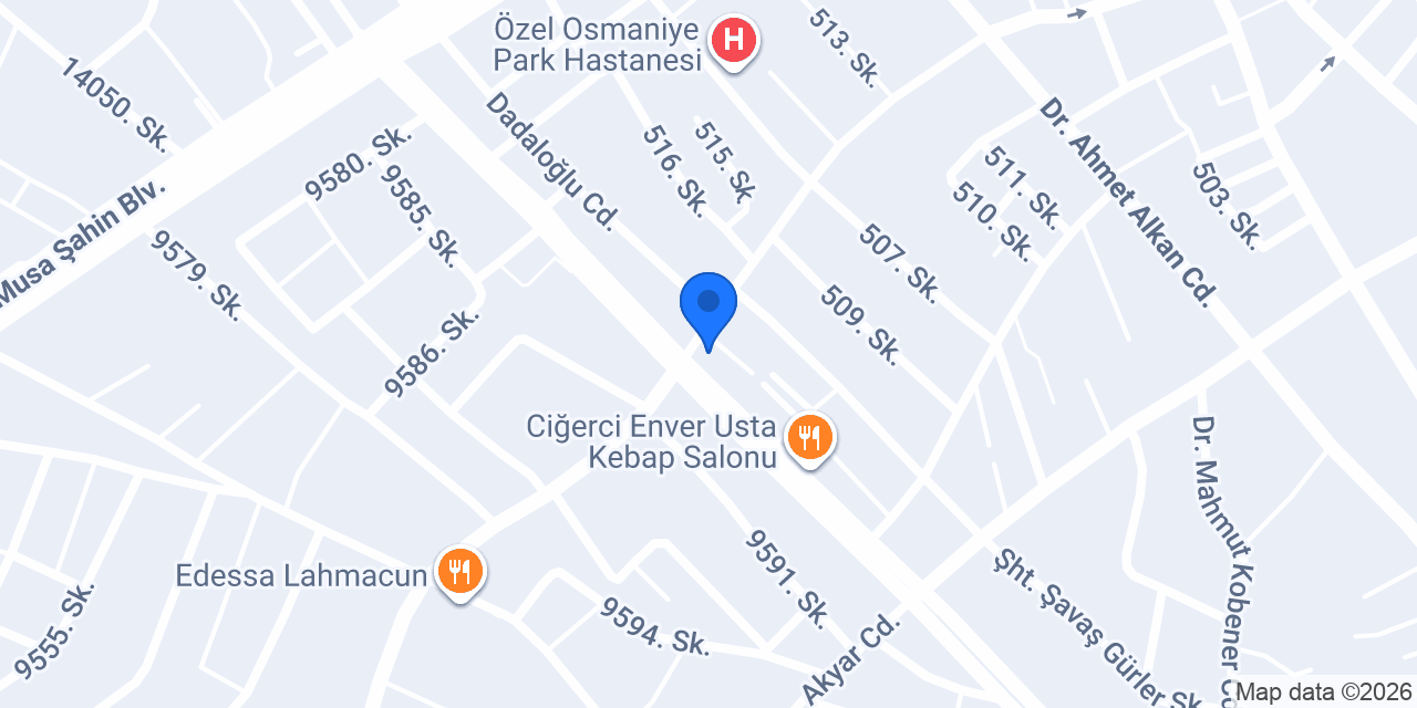Seyhan Ev Yemekleri konumu
