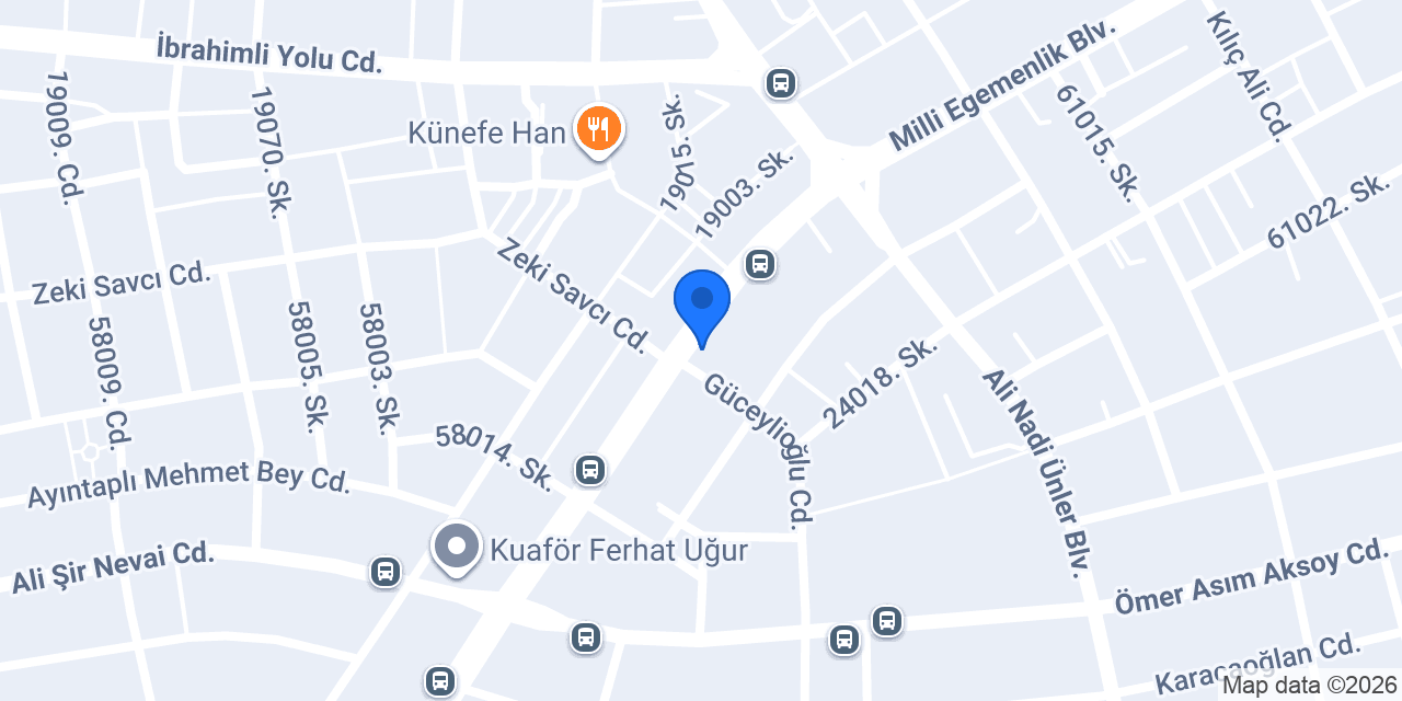 Mehmet Efendi Börek Kadayıf konumu