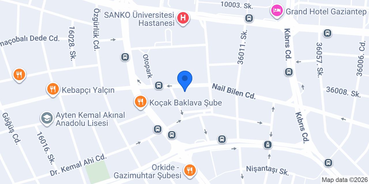 Öcük Yapı Malzemeleri konumu