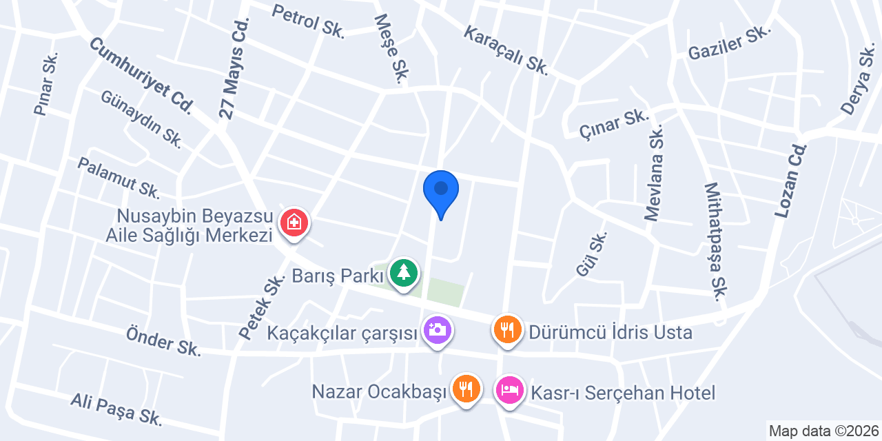 DHL eCommerce - Nusaybin Şubesi konumu