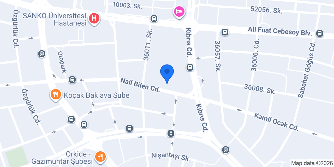Nohutçu Adil Usta konumu