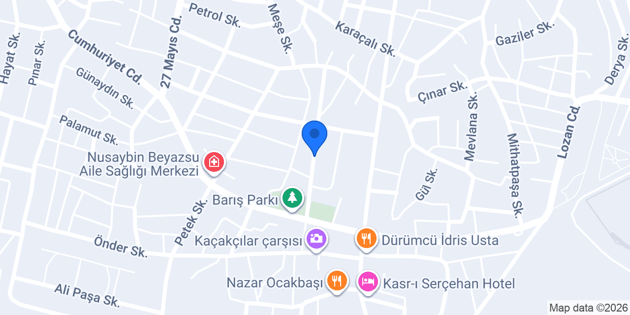 Nusaybin Furkan Ticaret ith ihr LTD.ŞTİ. konumu