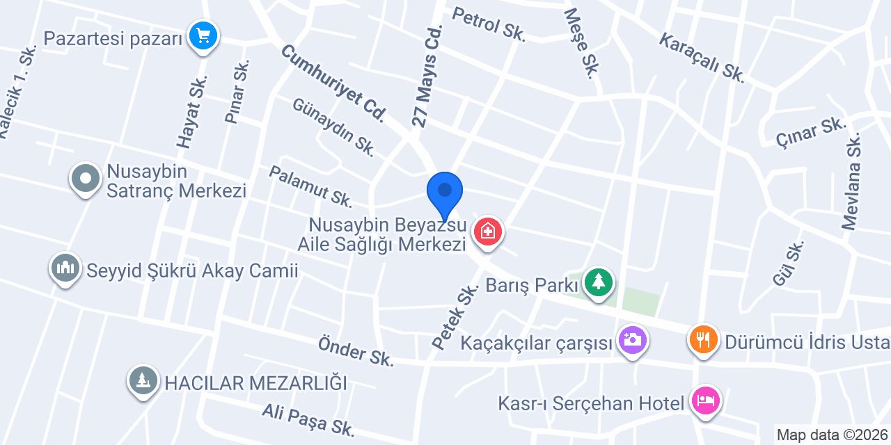 Hey Döner-Mardin Nusaybin konumu