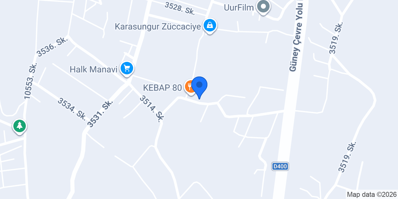 MÜDERRİSOĞLU ECZANESİ konumu