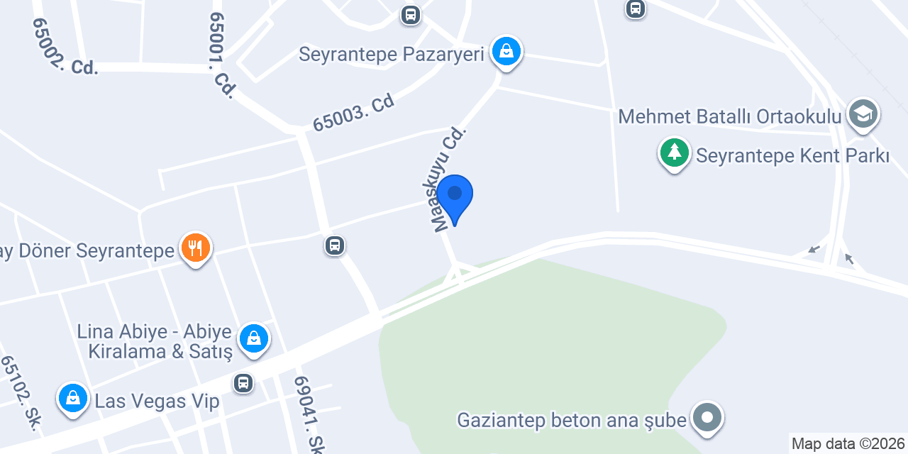 ÇELİK ET DÜNYASI SEYRANTEPE konumu