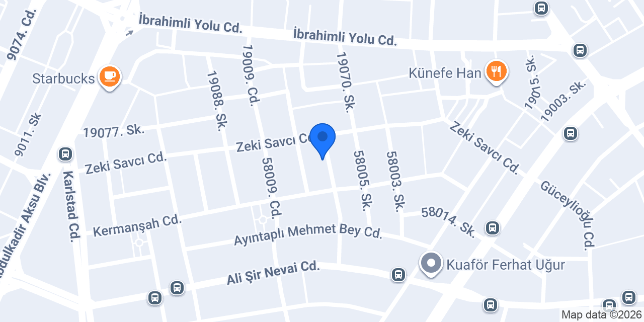ADA Konaklama konumu