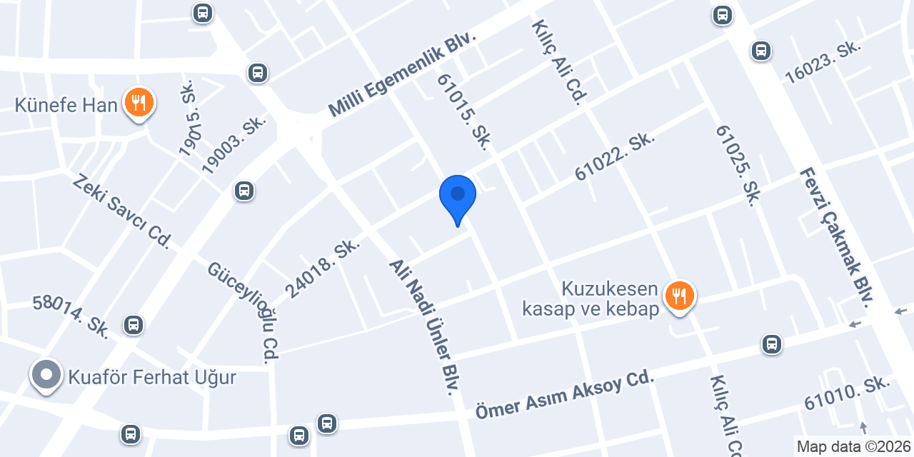 Sarıgüllük Sürücü Kursu konumu