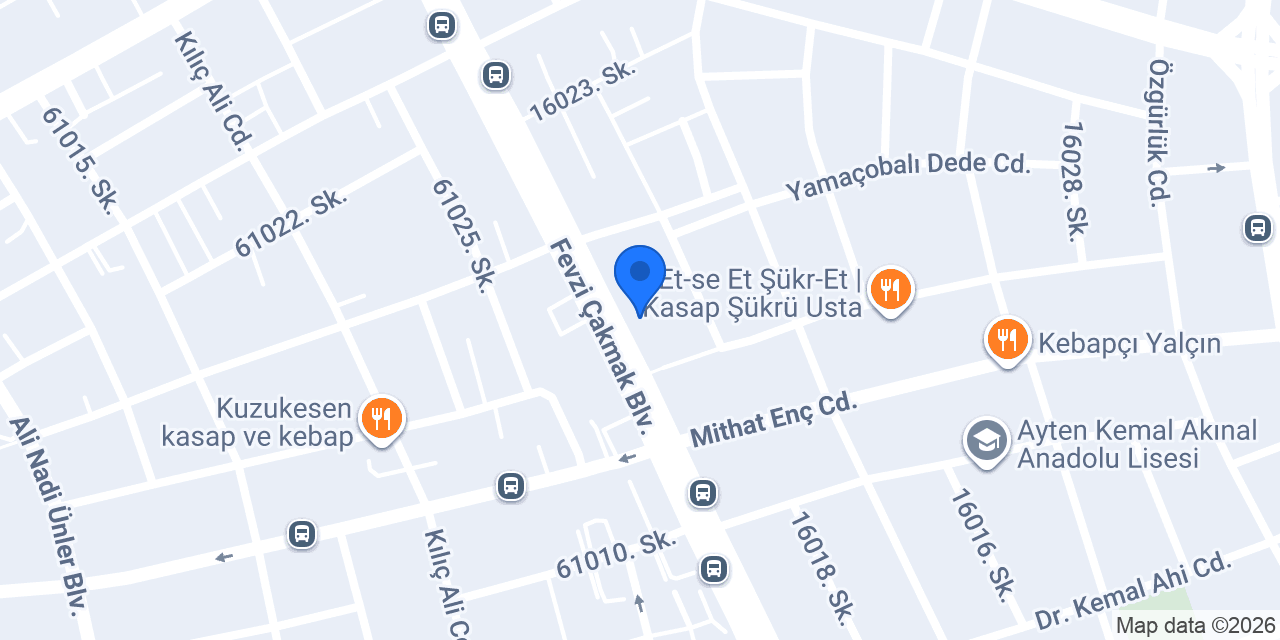 Diş Hekimi Derya Bulut ERALP konumu