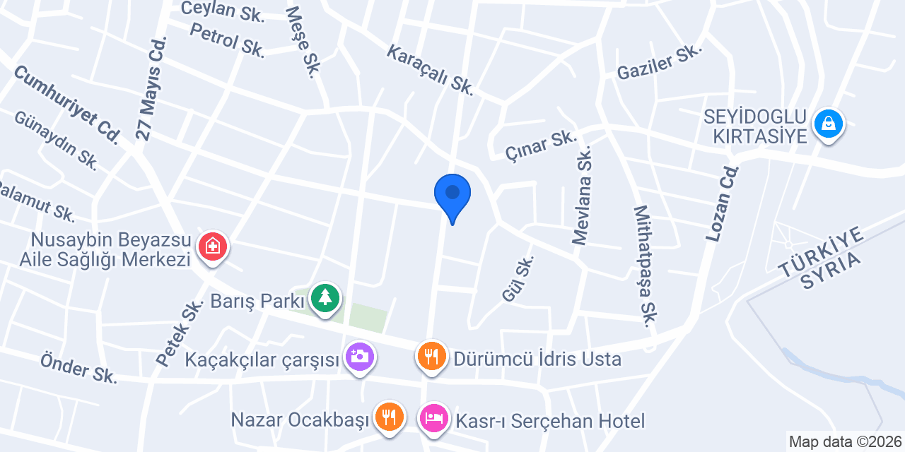 Alioğlu Uygun AVM konumu