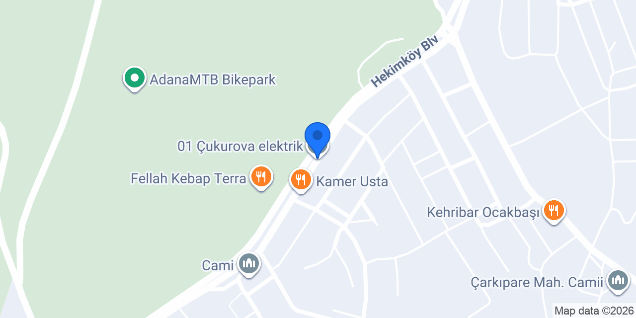 01 Çukurova elektrik konumu