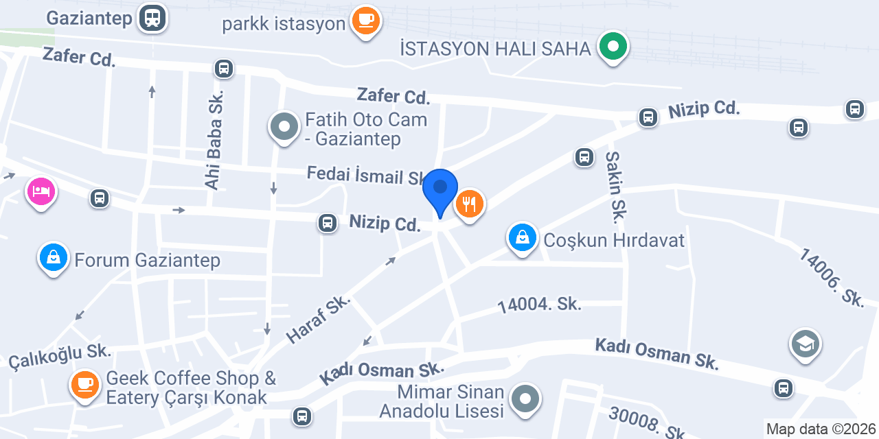 Akçelik Hırdavat konumu