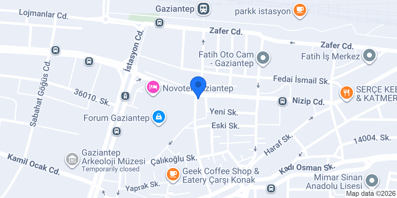 Örnek Pastanesi konumu
