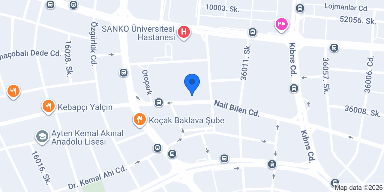 Çukur konumu