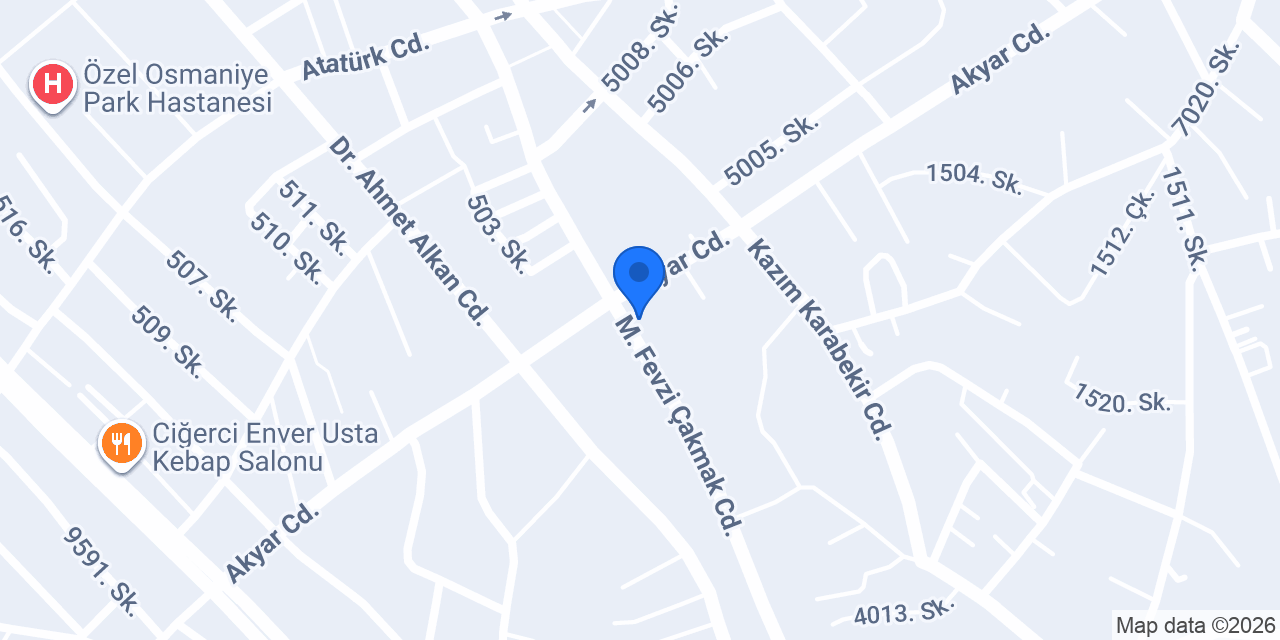 Keskiner Sanatevi konumu