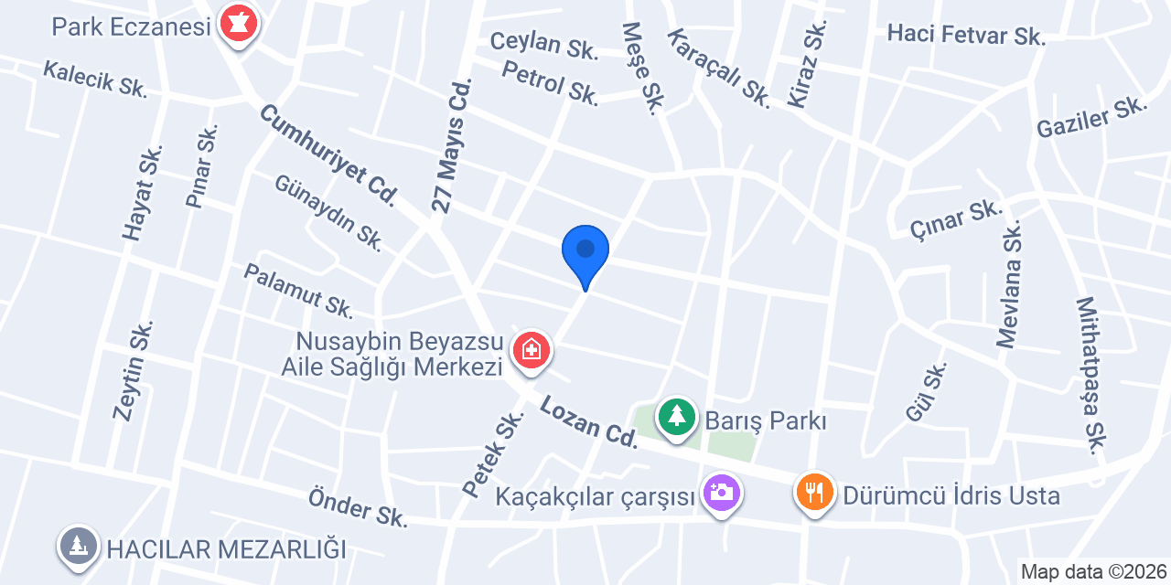 NUSAYBİN SİGORTA BOX konumu