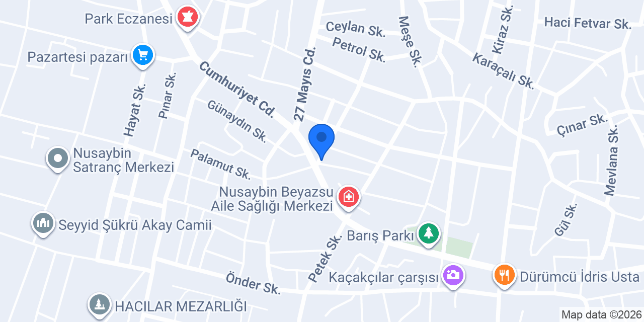Roza yapı konumu