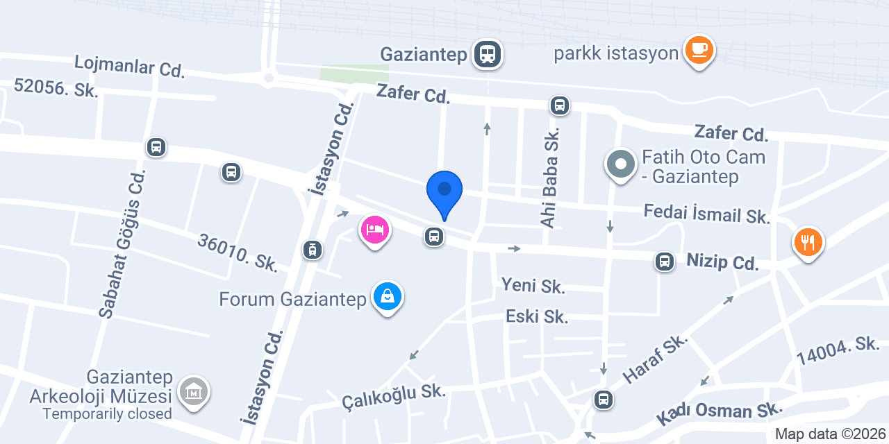 Baran Erkek Kuaförü konumu