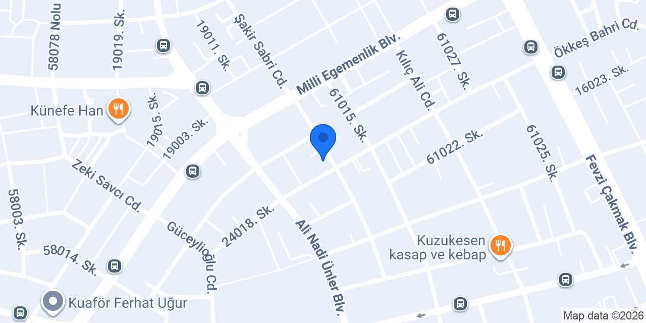 Kasap Mehmet Usta konumu