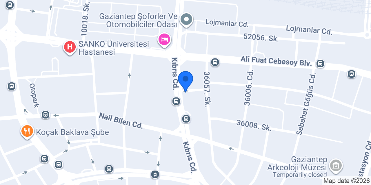 Sena Matbaa ve Ajans konumu