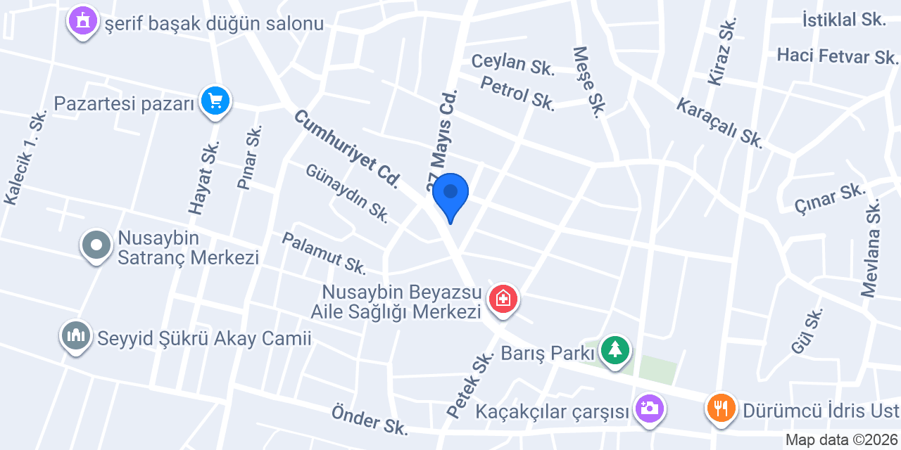 İŞLER KİTABEVİ NUSAYBİN ŞUBE konumu