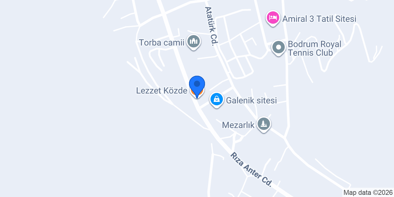 Lezzet Közde konumu