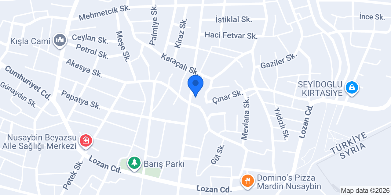 Yeni Aksa Emlak konumu