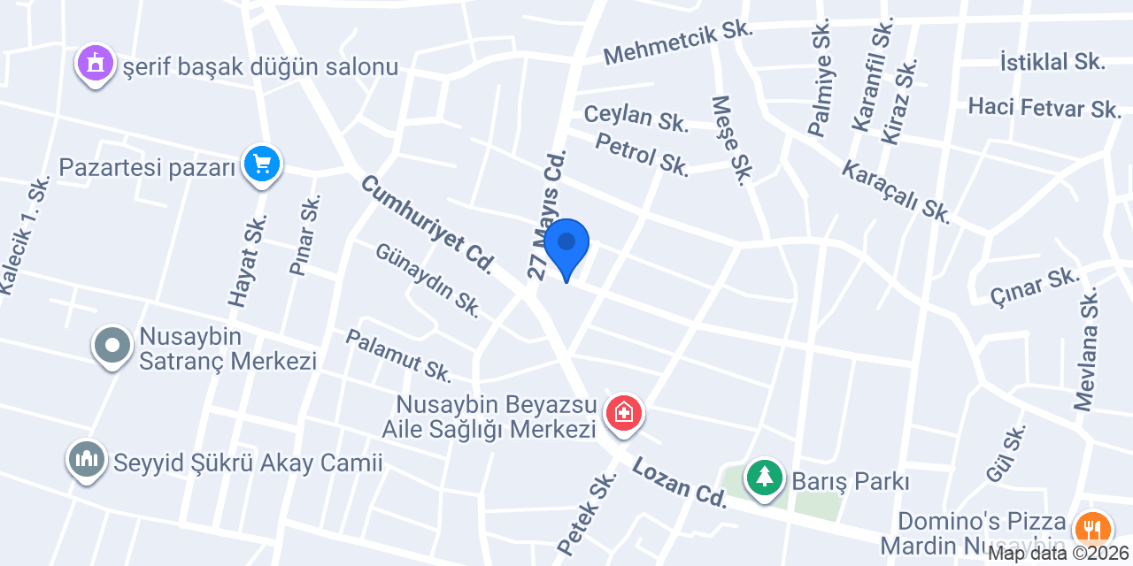 Çiçek Sigorta konumu