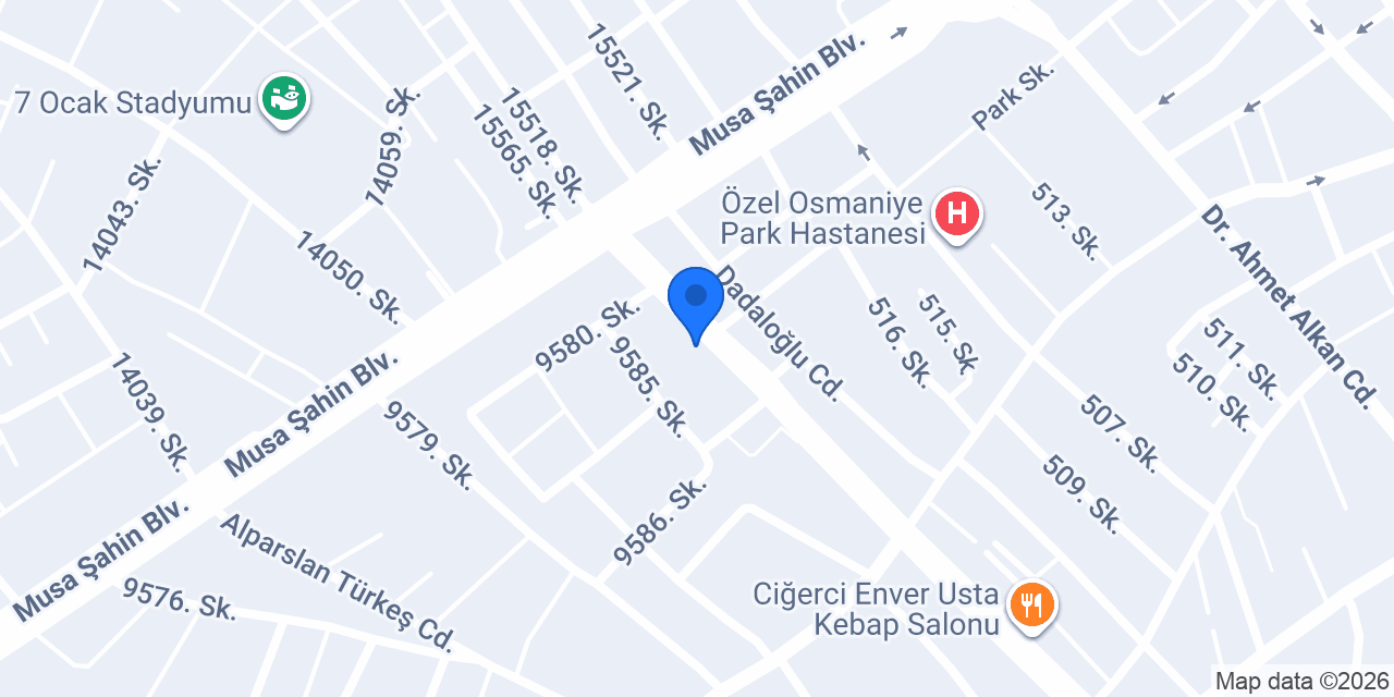 Hakan Sürücü Kursu konumu