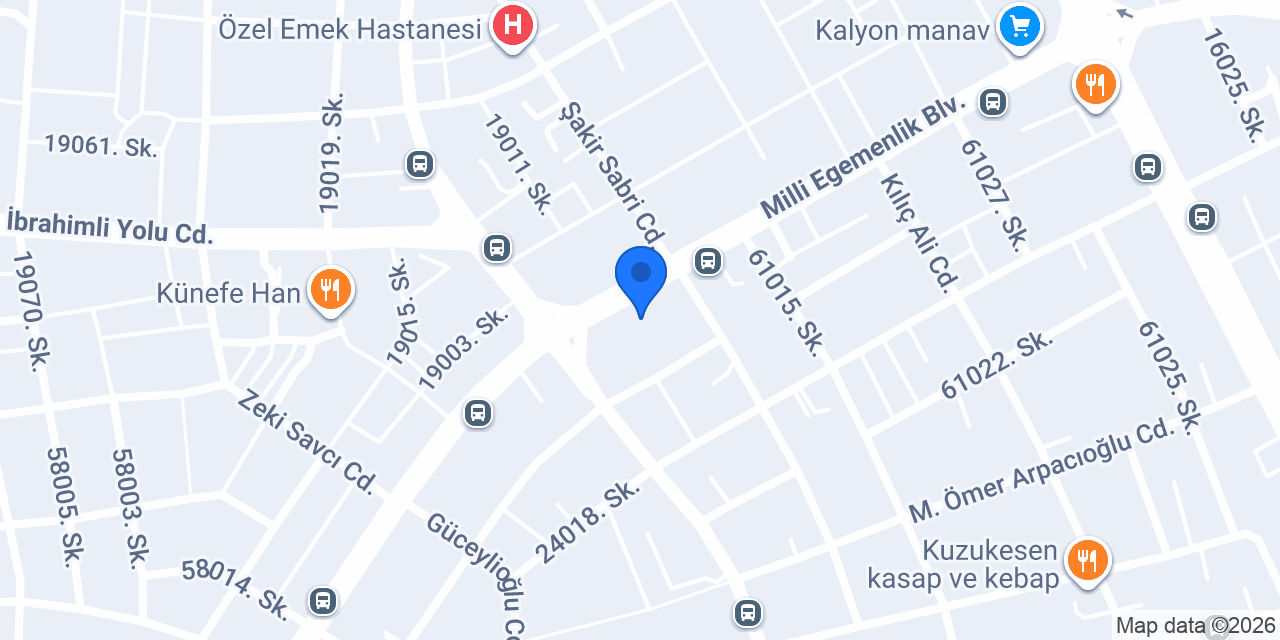 GÖZDE KURU TEMİZLEME konumu