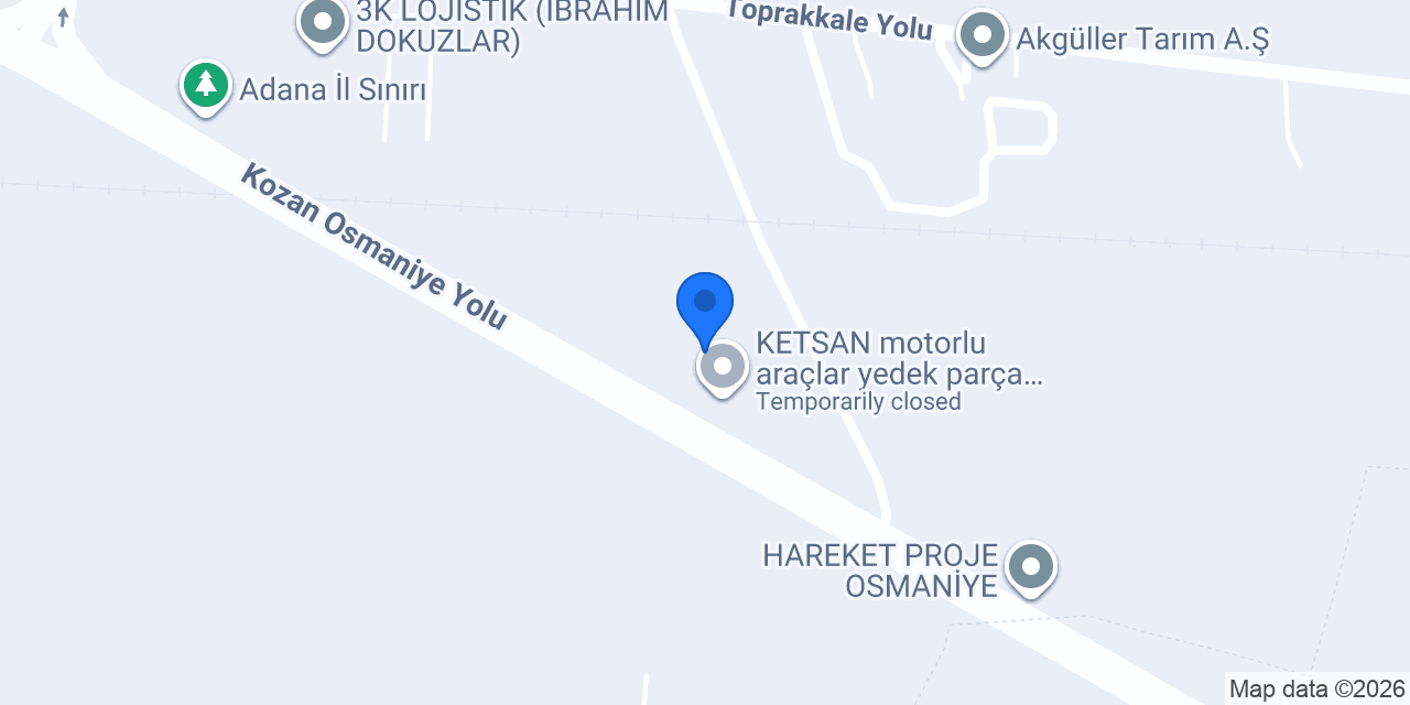 Ayyıldız Geri Dönüşüm konumu