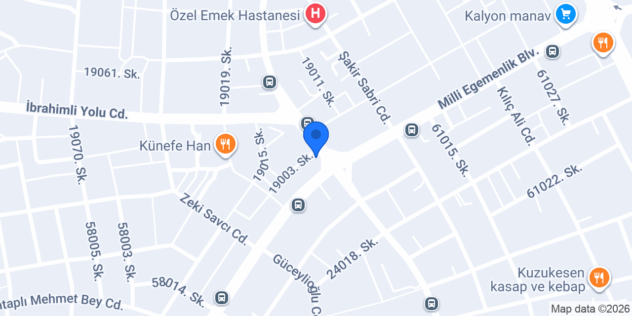 Özyurt Eczanesi konumu