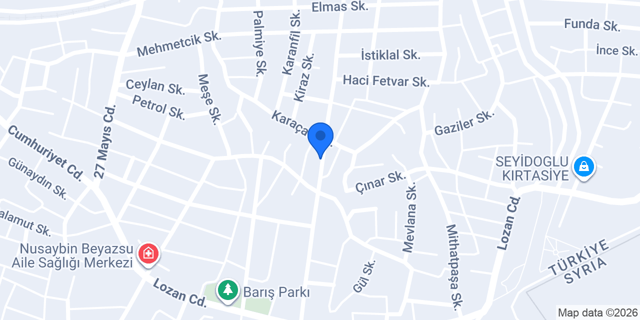 Zû BAYAN TERZİ konumu
