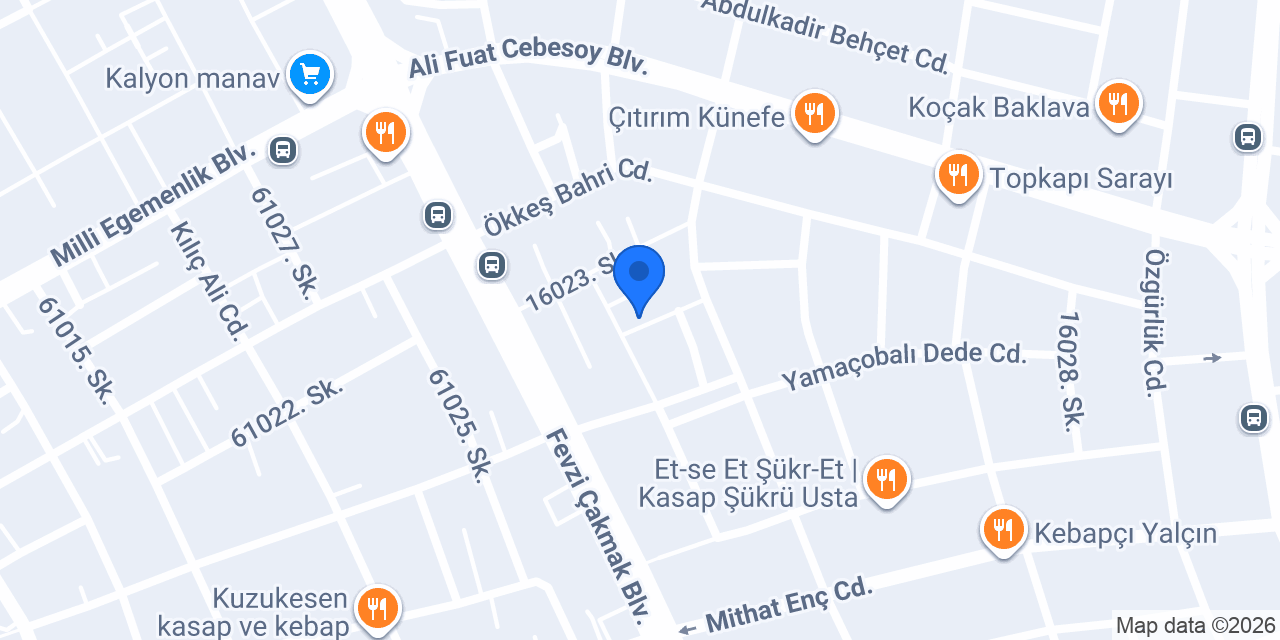 BAY YAPI konumu